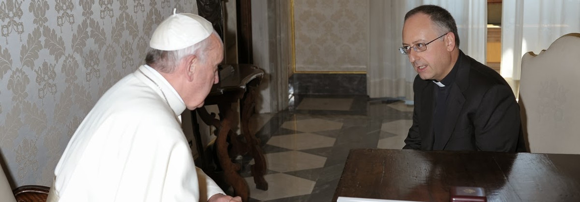 Paus Franciscus en Antonio Spadaro SJ