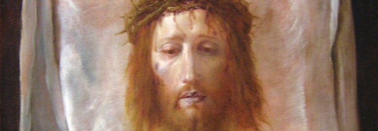 Jezus in doek van de heilige Veronica